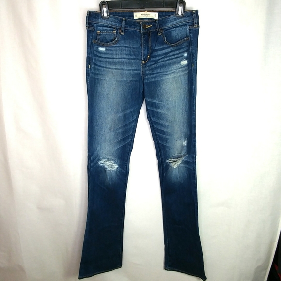 Abercrombie & Fitch Denim - Abercrombie & Fitch Skinny Boot Cut Denim Jeans 6L
